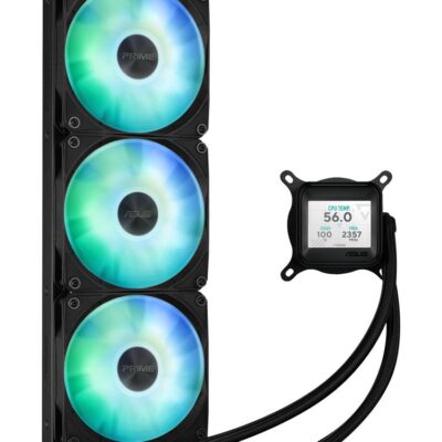 Kit refrigeracion liquida asus prime lc 360 argb 3x 120mm negro
