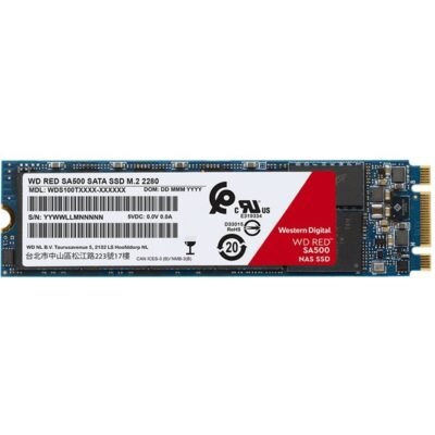 Disco duro interno ssd wd western digital red wds100t1r0b 1tb m.2 2280 sata 6gb – s