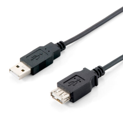 Cable equip alargo usb 2.0 tipo a macho – hembra 3m