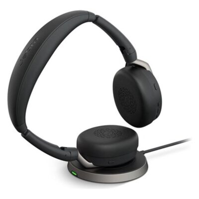 Auriculares jabra evolve2 65 flex ms stereo inalambrico negro