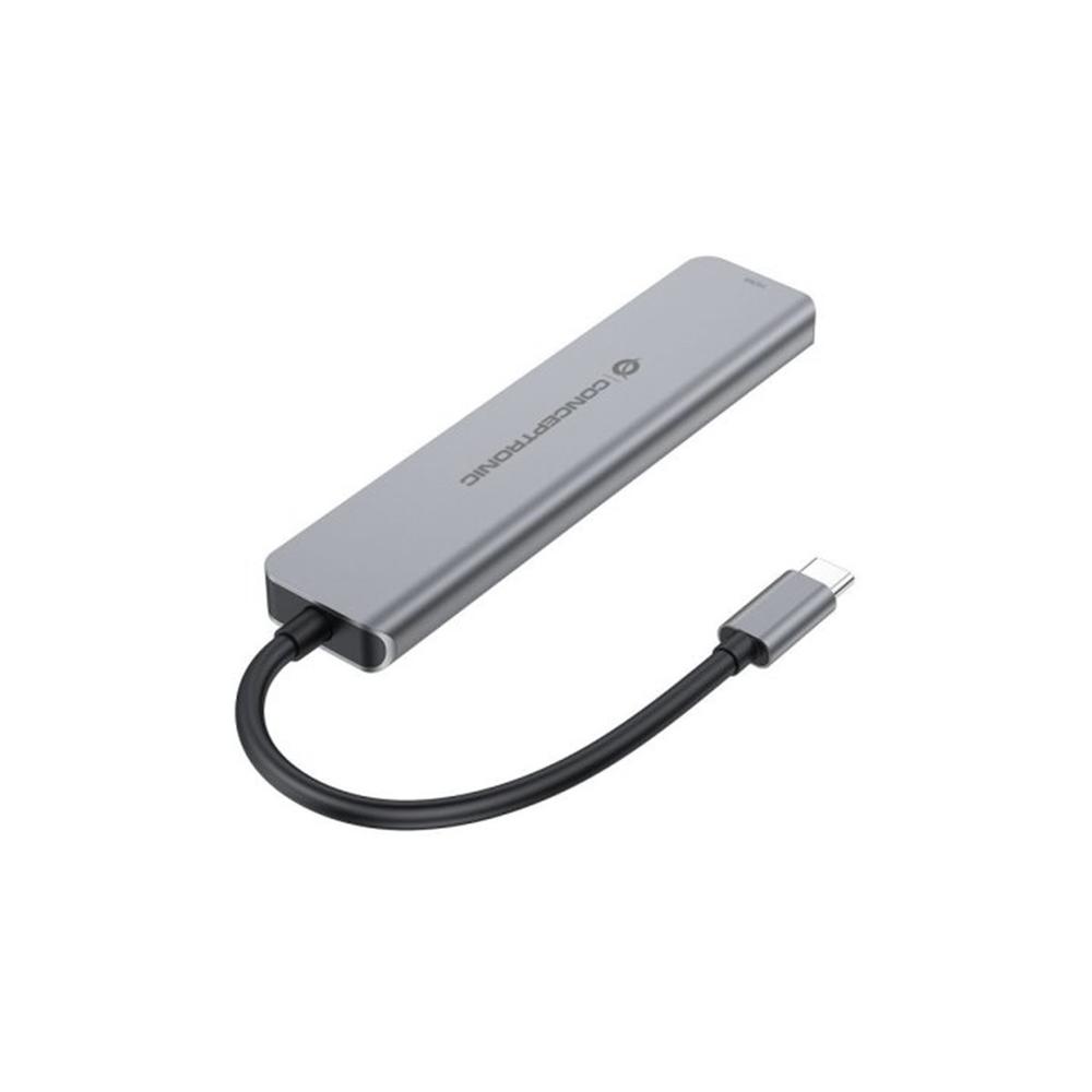 Docking usb - c conceptronic donn33g 1xhdmi 1xusb - c pd 100w 2xusb - a 3.0 2xusb - c