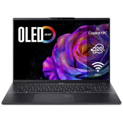 Portatil acer swift 16 ai sf16 – 51 u7 – 258v – 32gb – ssd 1tb – 16 pulgadas – w11h