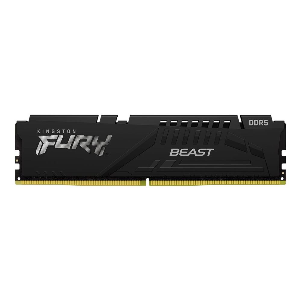 Memoria ram ddr5 16gb kingston - 6000mt - s - fury beast - cl36 - negro