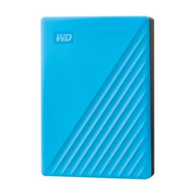 Disco duro externo hdd wd western digital 6tb my passport usb 3.2 azul