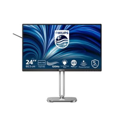 Monitor led 24 pulgadas philips 24b2n4200 – 00 ips – fhd – dp – hdmi – vga – 120hz – 4ms – vesa 100×100
