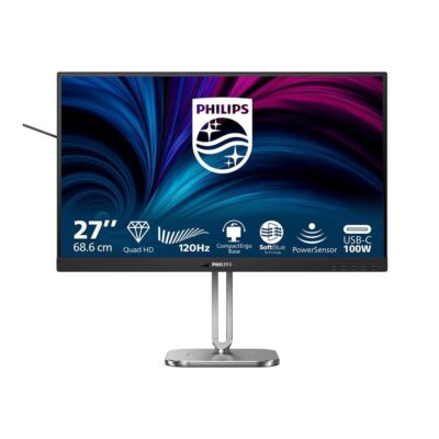 Monitor led 27 pulgadas philips 27b2u4601 – 00 ips – qhd – dp – hdmi – 120hz – vesa 100×100