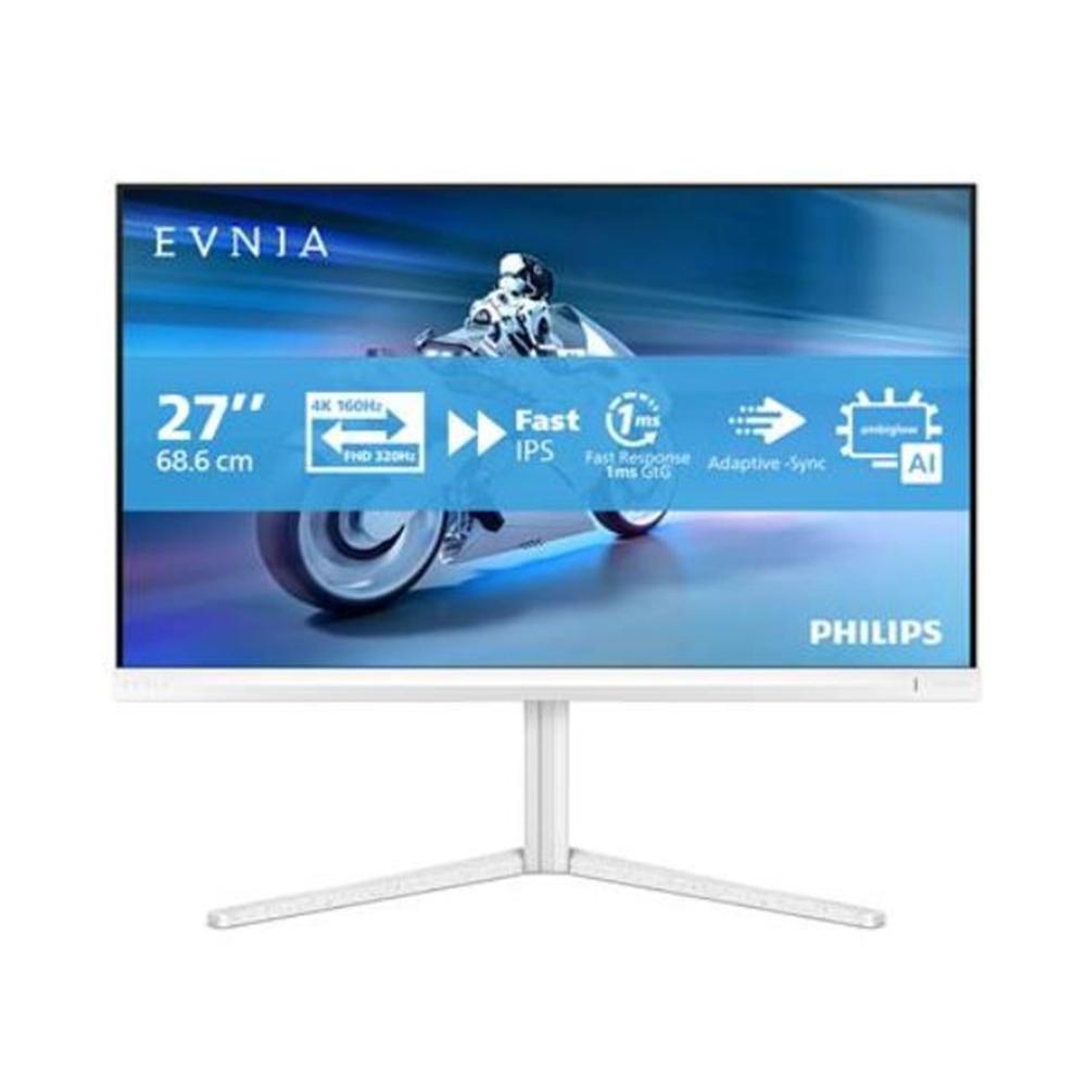 Monitor led gaming 27 pulgadas philips 27m2n5901a - 00 fast ips - 4k uhd - dp - hdmi - 320hz - 1ms - vesa 100x100
