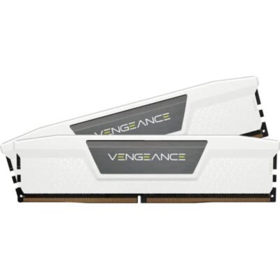 Memoria ram ddr5 32gb kit 2x16gb corsair vengeance 6000mts cl36 blanca