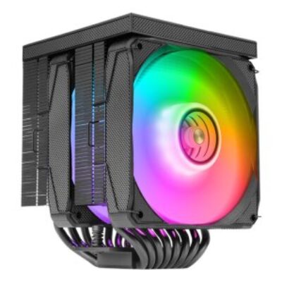 Ventilador cpu mars gaming mcpulcdpro argb 2x 120mm negro