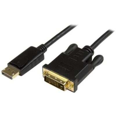 Cable displayport a dvi – d startech 0.91m – macho – macho – negro