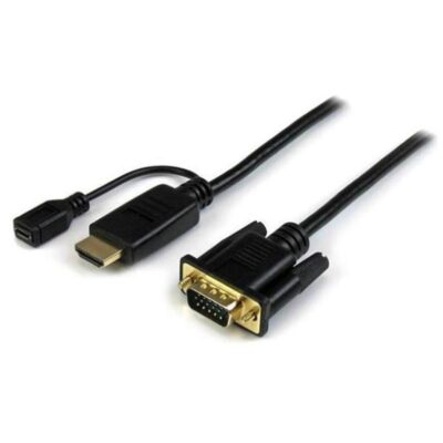 Cable vga a hdmistartech 0.91m – macho – macho – hembra – negro