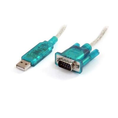 Cable db9 a usb tipo a startech 0.9m – macho – macho – gris