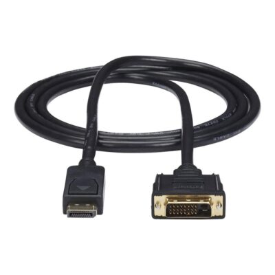 Cable displayport a dvi – d startech 1.8m – macho – macho – negro