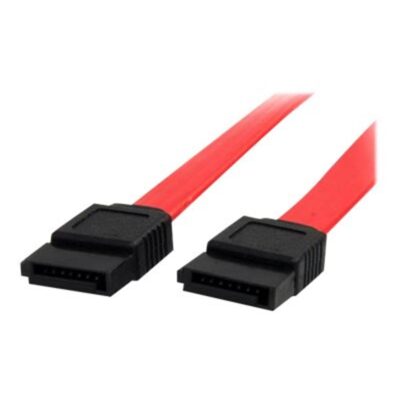 Cable sata startech 0.6m – hembra – hembra – rojo