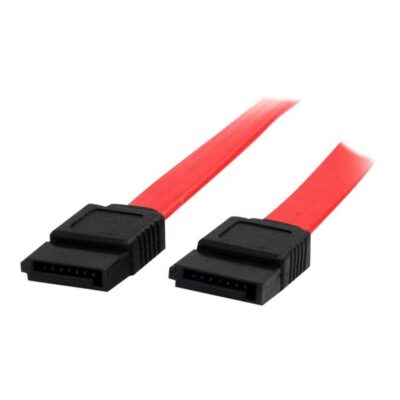 Cable sata startech 0.9m – hembra – hembra – rojo