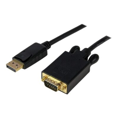Cable displayport a vga startech 3.05m – macho – macho – negro