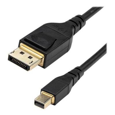 Cable mini dp a displayport startech 2m – macho – macho – negro