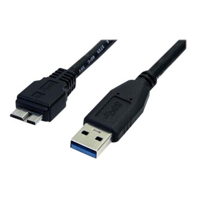 Cable micro usb tipo b a usb tipo a startech 0.5m – macho – macho – negro