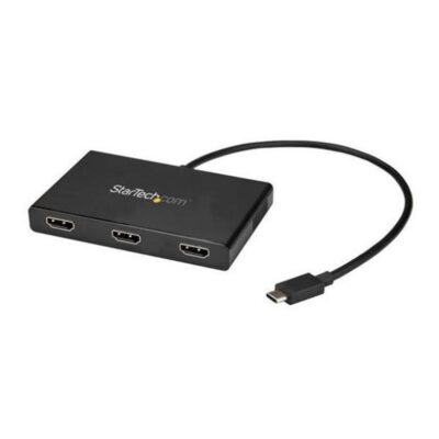 Hub splitter hdmi startech usb tipo c 3 en 1