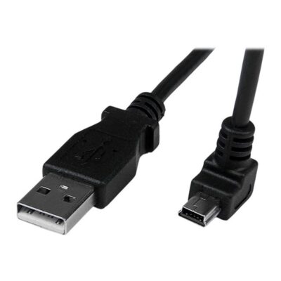 Cable usb tipo a a mini usb tipo b startech 2m – macho – macho – negro