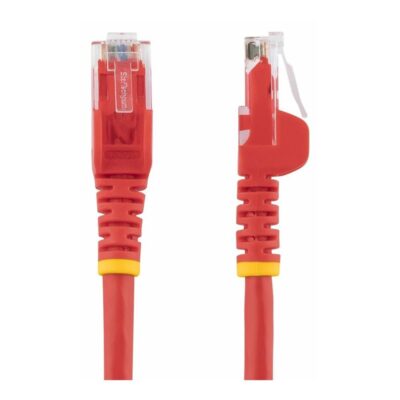 Cable de red startech latiguillo rj45 utp cat6 5m rojo
