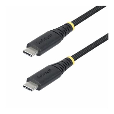 Cable usb tipo c startech 2m – macho – macho – negro