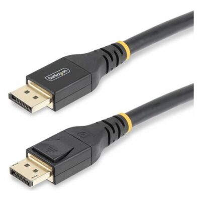 Cable displayport startech 15m – macho – macho – negro