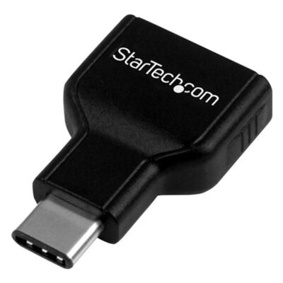 Adaptador usb tipo c a usb tipo a startech macho – hembra – negro