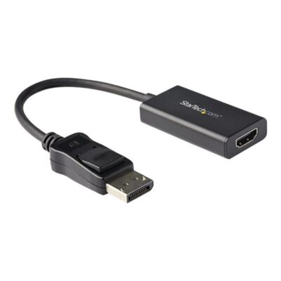 Adaptador dp a hdmi startech macho – hembra – negro