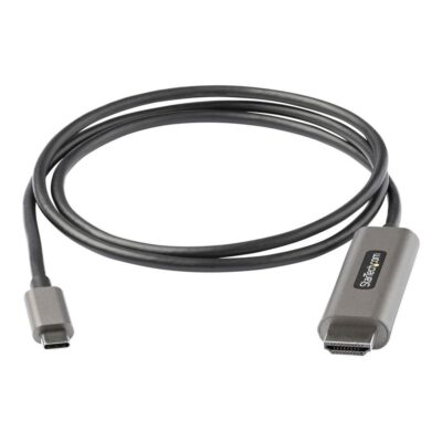 Cable usb tipo c a hdmi 4k startech 1m – macho – macho – negro