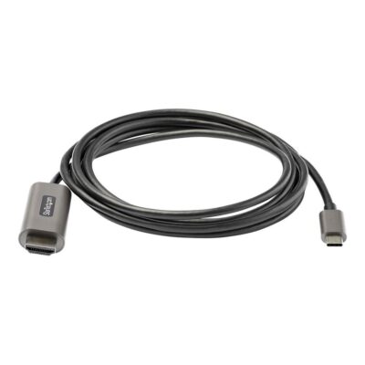 Cable usb tipo c a hdmi 4k startech 2m – macho – macho – negro