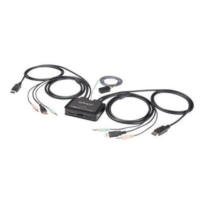 Switch kvm startech sv211dpua4k 3 puertos