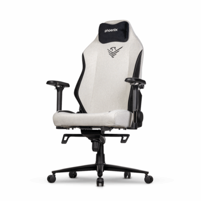 Silla gaming phoenix monarch remaster tela gris y negro talla xl