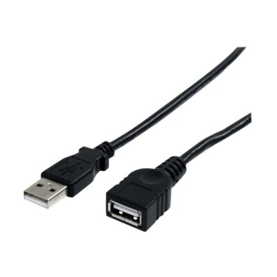 Cable usb 2.0 startech 3m – macho – hembra – negro