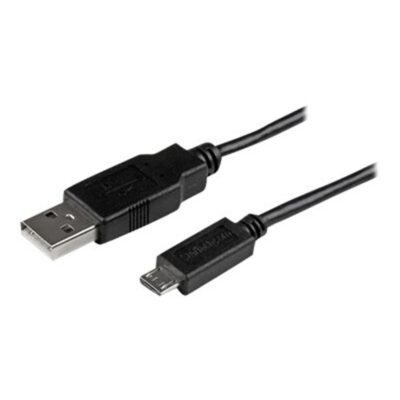 Cable micro usb tipo b a usb tipo a startech 2m – macho – macho – negro