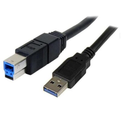 Cable usb tipo a a usb tipo b startech 3m – macho – macho – negro