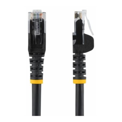 Cable de red startech latiguillo rj45 utp cat6 5m negro