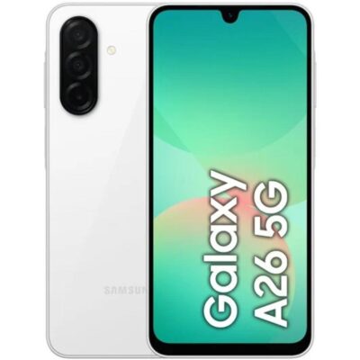 Telefono movil smartphone movil samsung galaxy a26 5g 6gb – 128gb – 6.7 pulgadas – blanco