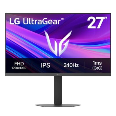 Monitor led gaming lg 27g440a – b ips – fhd – dp – hdmi – 240hz – 1ms – vesa 100×100