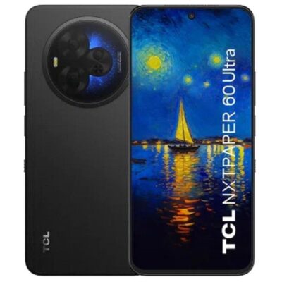 Telefono movil smartphone tcl 60 ultra nxtpaper 5g – 12gb – 512gb – 7.2 pulgadas – negro