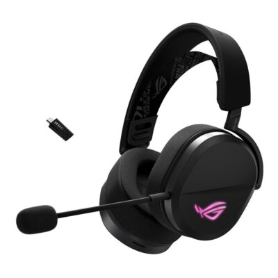 Auriculares gaming asus rog pelta inalambrico negro