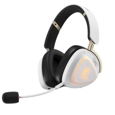 Auriculares gaming asus rog delta ii – kjp inalambrico blanco
