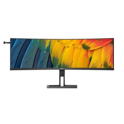 Monitor led 44.5 pulgadas philips 45b1u6900c – 00 curvo – dqhd – dp – hdmi – usb tipo c – 75hz – 4ms – vesa 100×100