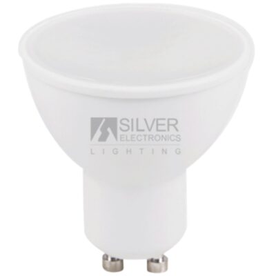Bombilla led silver electronic eco multi – led dicroica 7w=44w – gu10 – 3000k – 567 lm – 120º – luz calida – a+