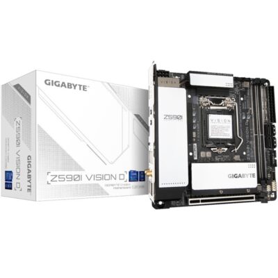 Placa base gigabyte z590i vision d 1200 mitx 2xddr4