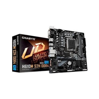 Placa base gigabyte 1700 h610m s2h ddr4 m – atx – 2 x ddr5 – 4 x sata6 – 2 x usb 3.2 – 4 x usb 2.0