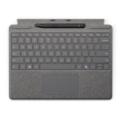 Teclado microsoft surface pro + pen platino