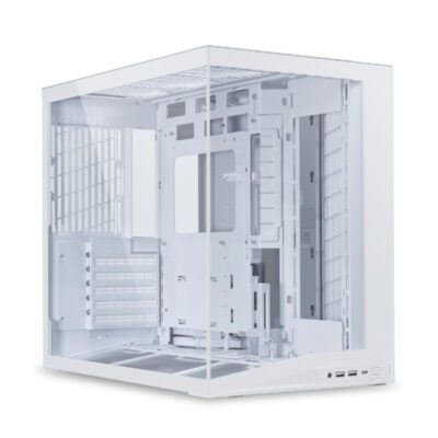 Caja ordenador gaming lian li o11d mini v2 atx cristal templado blanca