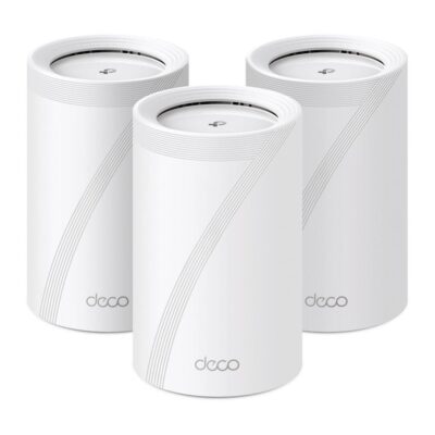 Wifi mesh tp – link deco be65 be9300 pack 3 unidades