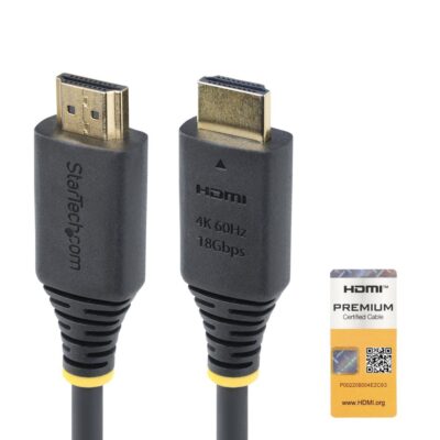 Cable hdmi 4k premium startech 1.5m – macho – macho